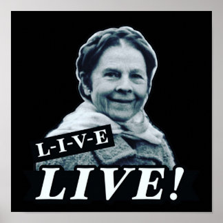 Ruth Gordon Harold och Maude LIVE Poster