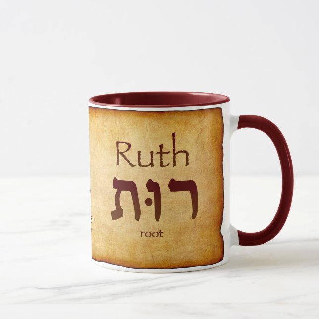 Ruth Hebrew Mugg (Höger)