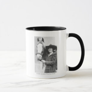 Ruth mört och henne horse. mugg