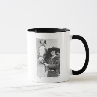 Ruth mört och henne horse. mugg