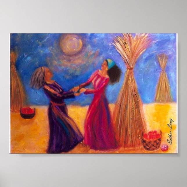 Ruth och Naomi Poster (Framsidan)