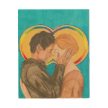 Ruth och Naomi Wood tryck