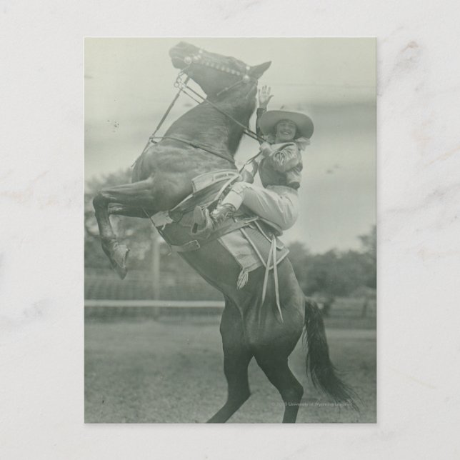 Ruth Roach på Tony, Cheyenne, Wyoming. Vykort (Framsida)