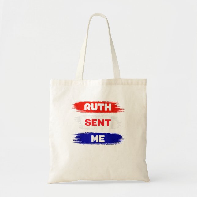 Ruth skickade mig Shirt Go Omröstning november tre Tygkasse (Framsidan)