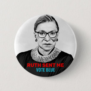 Ruth skickade mig till valdemokraterna Blue 2020 Knapp