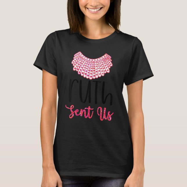 Ruth skickade oss Trendiget Minimalist Feminist Sl T Shirt (Framsida)