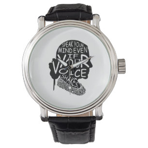 Ruth talar ditt sinne även om rösten skakar T- Armbandsur