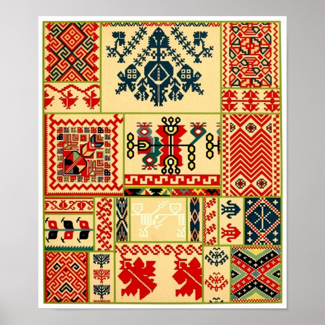 Ruthenian Motifs Poster (Framsidan)