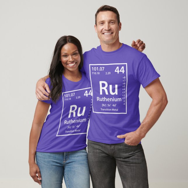 Ruthenium Inslag (vit) T Shirt (Unisex)