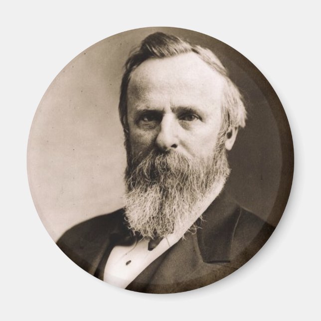 Rutherford B. Hayes 19 Magnet (Framsidan)