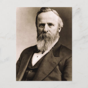 Rutherford B. Hayes 19 Vykort