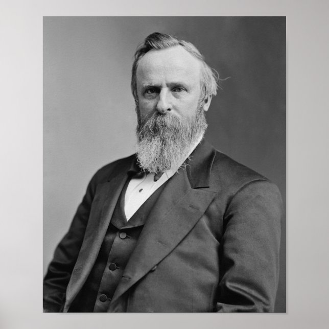 Rutherford B. Hayes Poster (Framsidan)