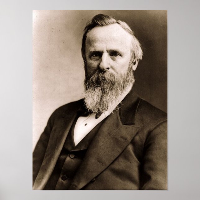 Rutherford B. Hayes Poster (Framsidan)