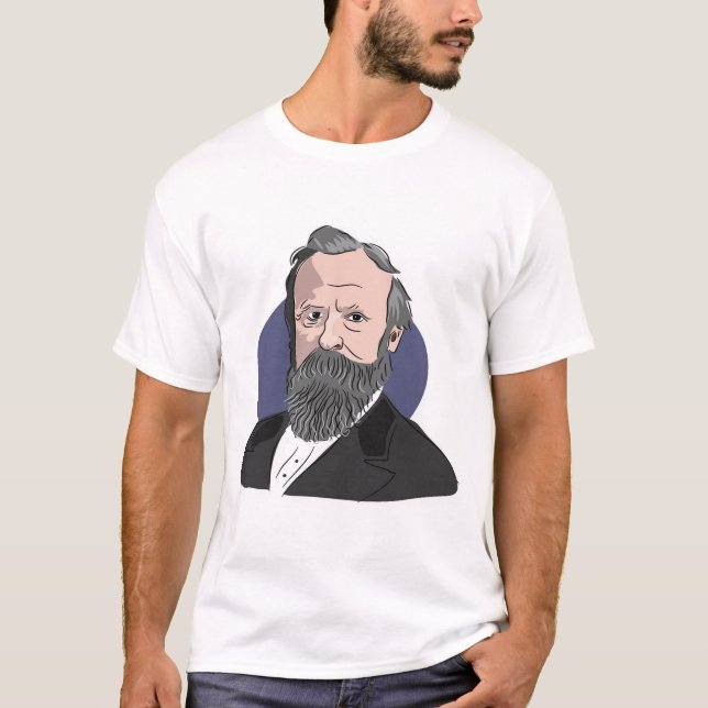 Rutherford B Hayes T-shirt (Framsida)