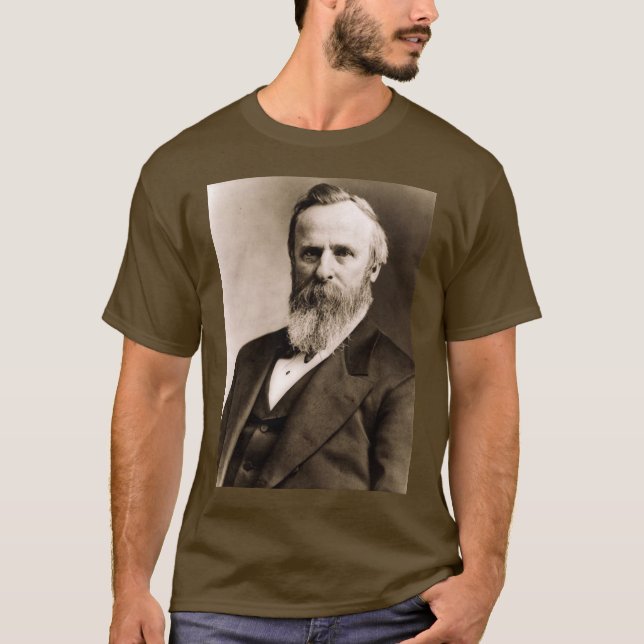 Rutherford B. Hayes T-shirt (Framsida)