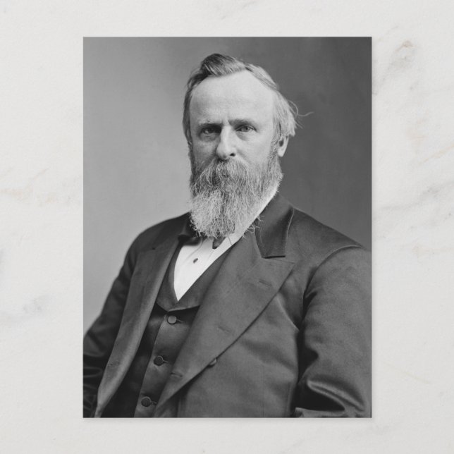 Rutherford B. Hayes Vykort (Framsida)