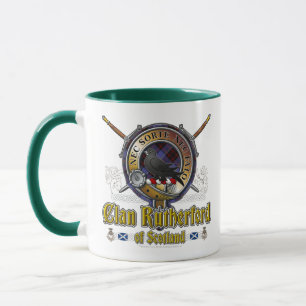 Rutherford Klan Badge Mugg