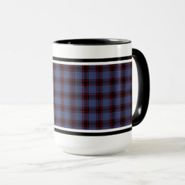 Rutherford Klan Scottish Tartan Mugg