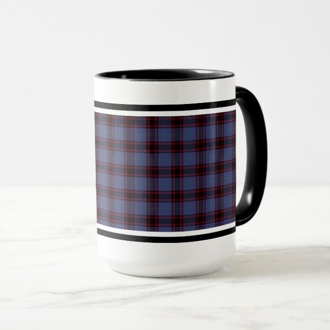 Rutherford Klan Scottish Tartan Mugg (Framsida höger)