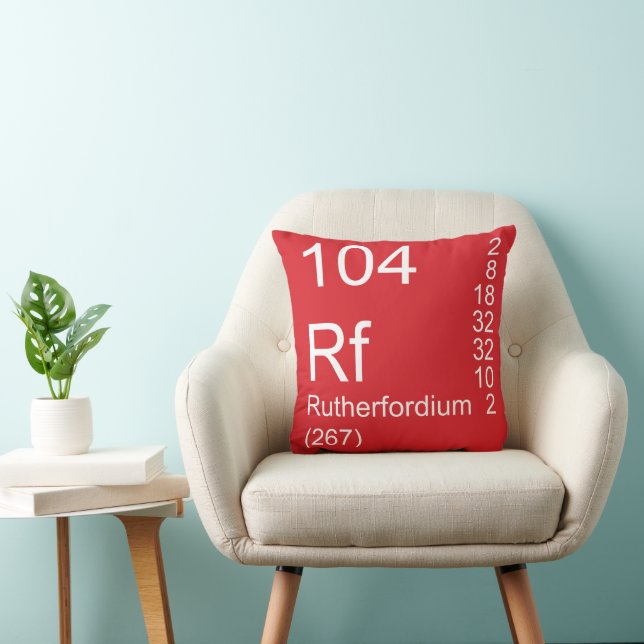 Rutherfordium Kudde (Stol)
