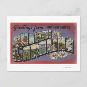 Rutherfordton, North Carolina Vykort