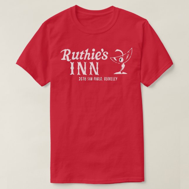 RUTHIES INN BERKELEY CALIFORNIA  T SHIRT (Design framsida)