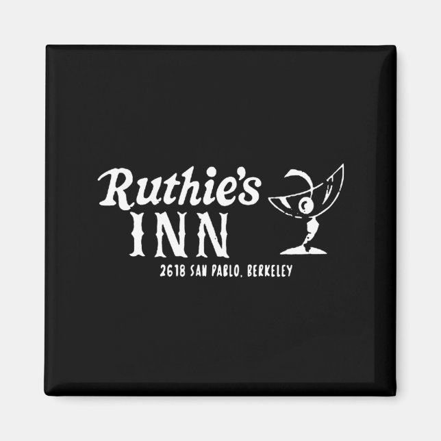 Ruthies Inn Berkeley Kalifornien  Magnet (Framsidan)