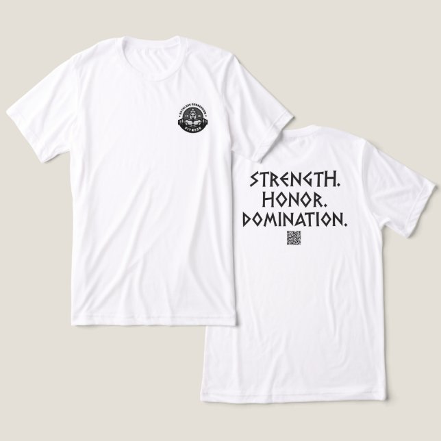 Ruthless Aggression Fitness Gym Tee # 1 (Design fram och bak)