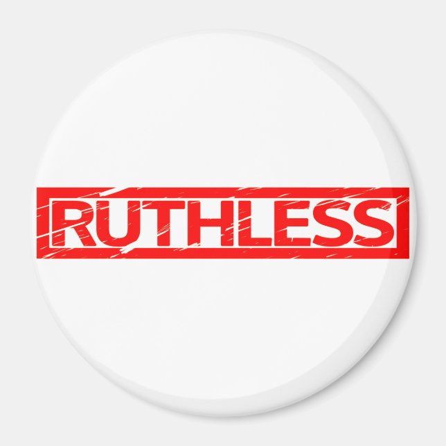 Ruthless Frimärke Magnet (Framsidan)