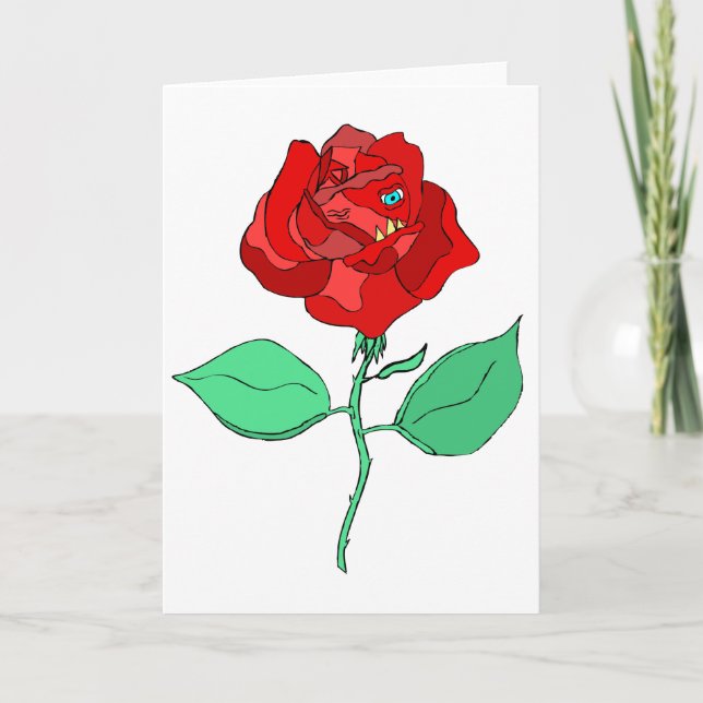 Ruthless Ro-hälsningskort Kort (Framsida)