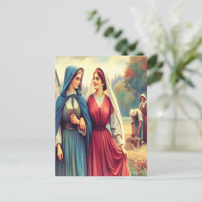 Ruth's Faithful Journey of Kärlek Vykort (Stående Fram)