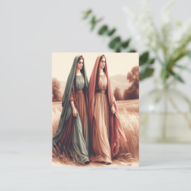 Ruth's Kärlek och Loyalty över hela resan Vykort (Stående Fram)