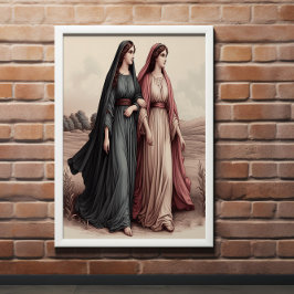 Ruth's Timless Devotion in a Humble Journey Poster