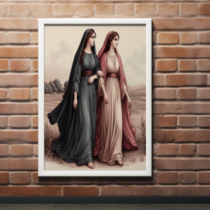 Ruth's Timless Devotion in a Humble Journey Poster