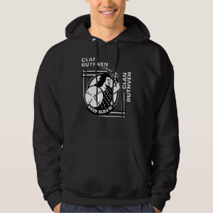 Ruthven Klan Gaelic Motto Swordsman Hoodie