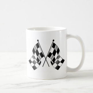 rutig flagga kaffemugg