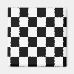 Rutig flagga magnet