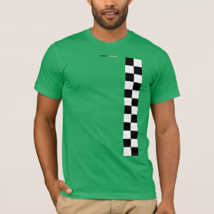 Rutig flagga t shirt
