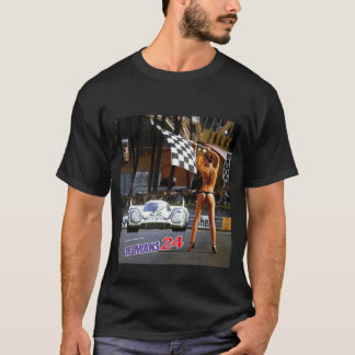 "Rutig flagga" vid Commissaire T-shirt