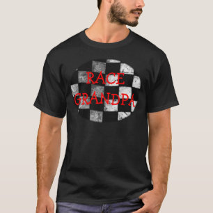 Rutig flaggaanpassade tee