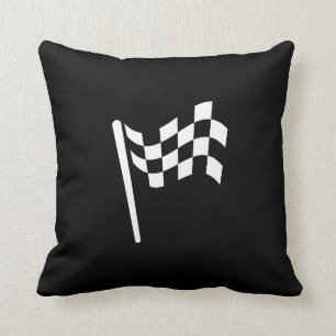 Rutig flaggaPictogramdekorativ kudde