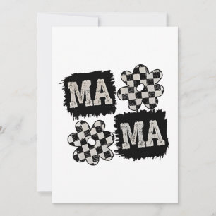 Rutig mamma mors dag blivande mamma julkort