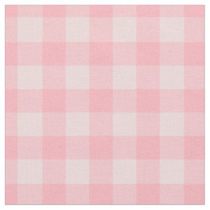 Rutig mönsterbakgrund för Retro rosa Gingham Tyg
