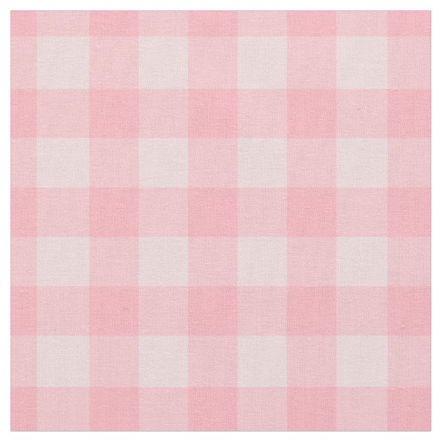 Rutig mönsterbakgrund för Retro rosa Gingham Tyg (Närbild)