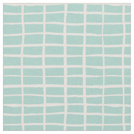 rutig mosaikplatta prickar gingham rutor Mint Tyg