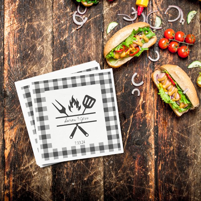 Rutig randig repetitionsmiddagspapper serviett pappersservett (Skapare uppladdad)