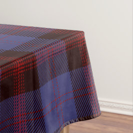 rutig tartan marinblå röd
