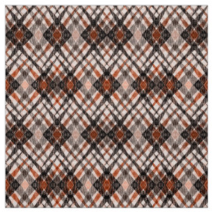 rutig tartan rutmönstrad klassisk svart brun beige tyg