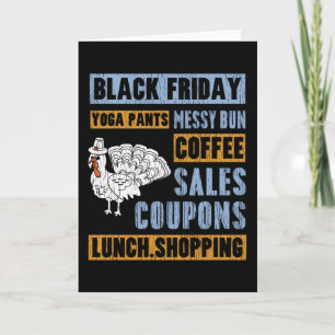 Rutig tofs Black Friday Thanksgiving Yoga Byxor Kort