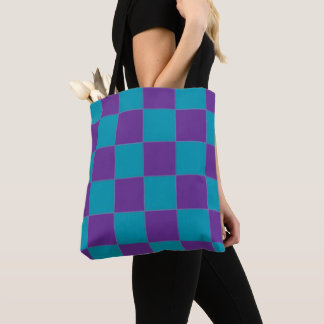 Rutig Totebag Tygkasse